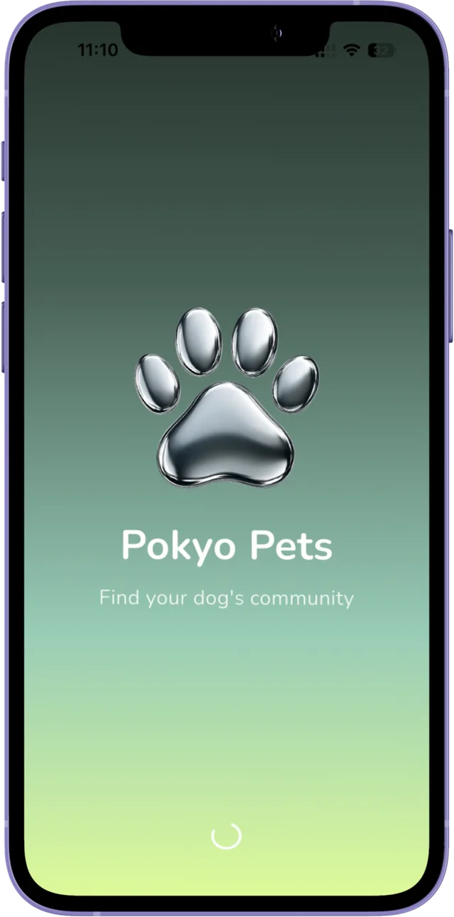 מסך הפתיחה של PokyoPets