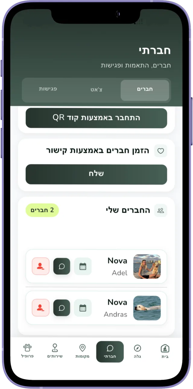 רשימת חברים